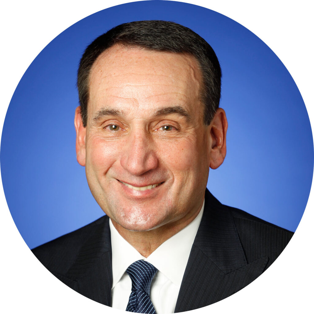 Mike Krzyzewski, Head Men's Basketball Coach, Duke University