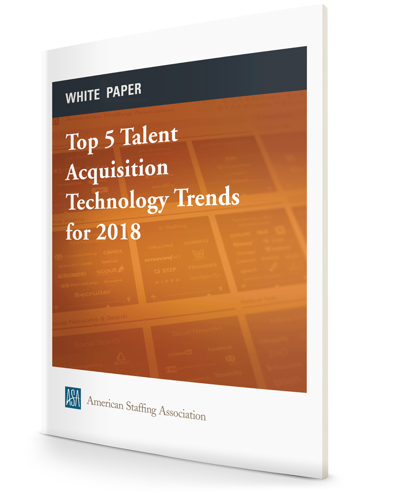 Top Five Talent Acquisition Technology Trends for 2018