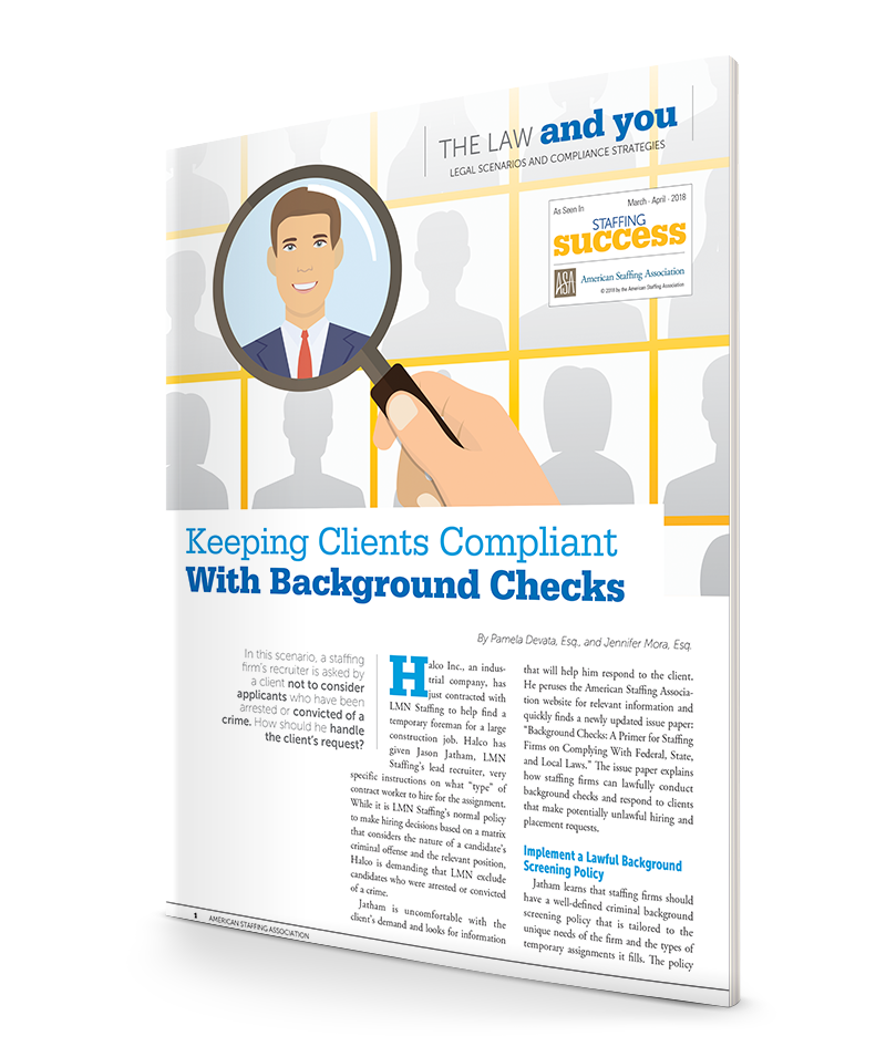 Keeping Clients Compliant With Background Checks