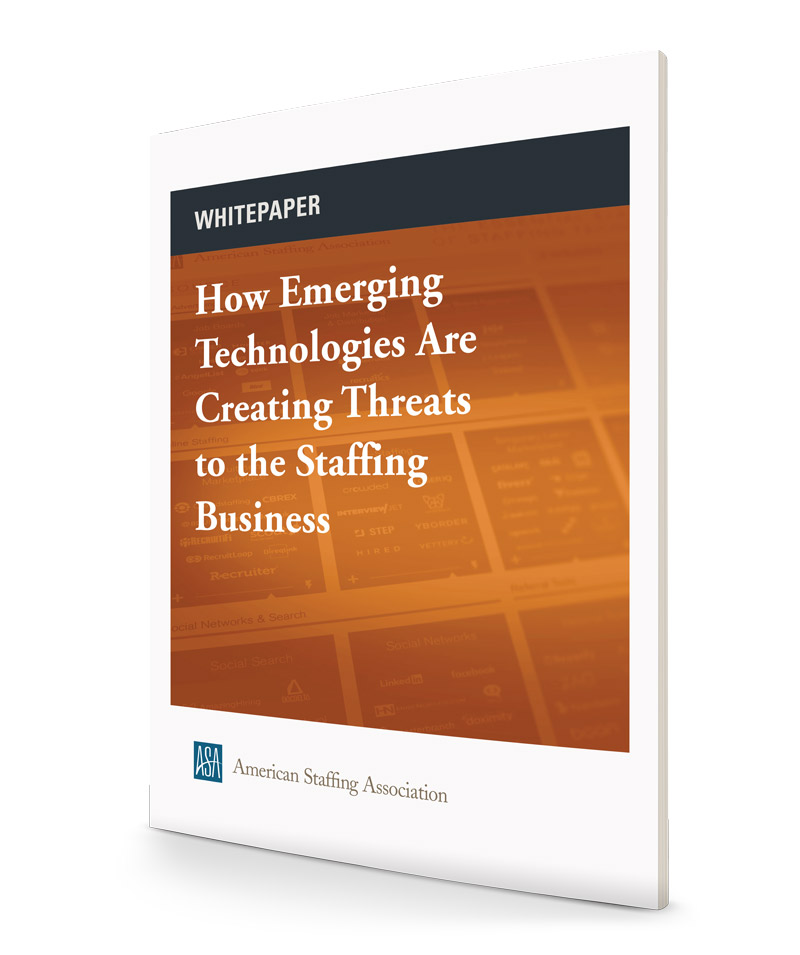 How Emerging Technologies Are Creating Threats to the Staffing Business