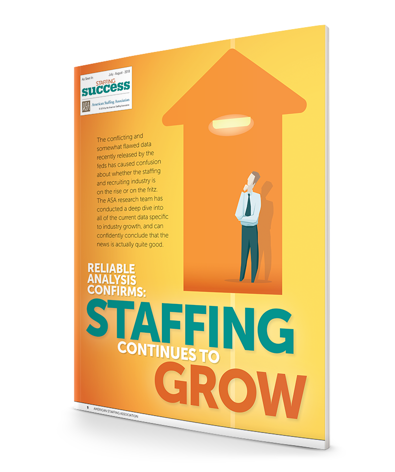 Reliable Analysis Confirms: Staffing Continues to Grow 