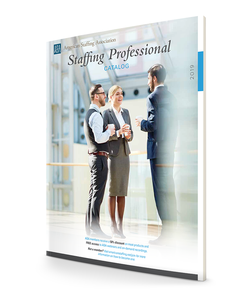 The 2019 ASA Staffing Professional Catalog