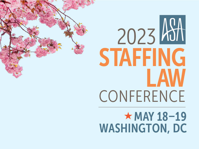 ASA Staffing Law Conference 2023
