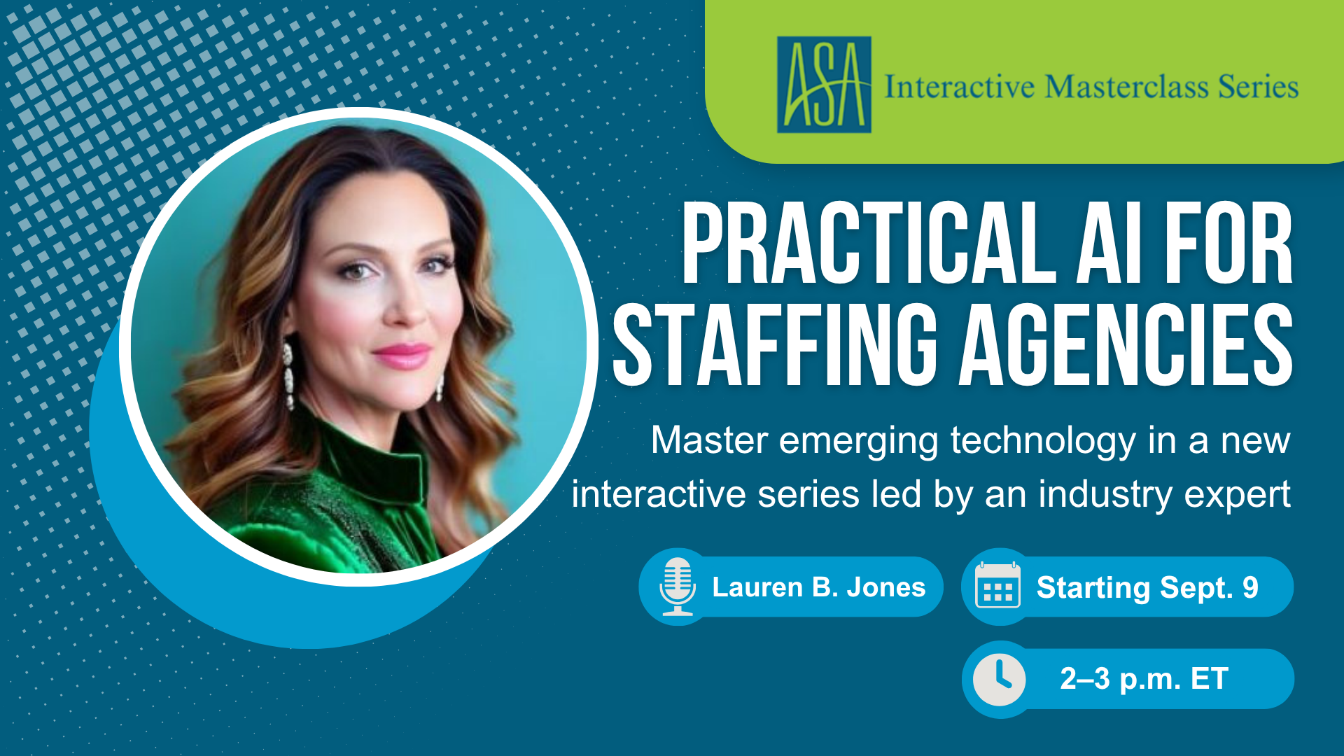 ASA Interactive Masterclass Series