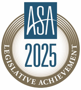 ASA 2025 Legislative Achievement Award