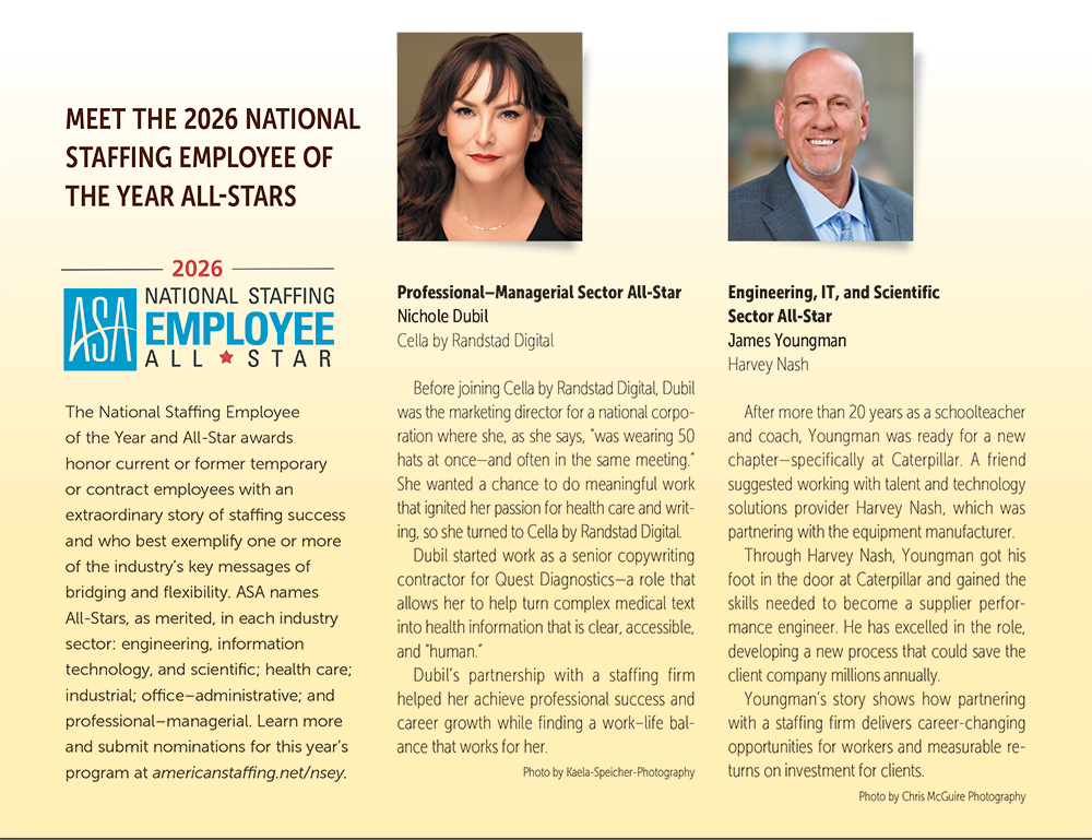 Staffing Success Magazine, January-February 2026