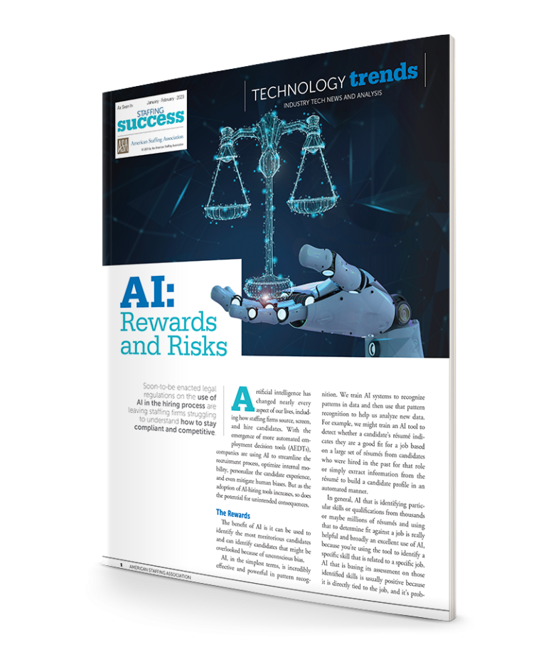 Understand the AI Rewards and Risks in the Hiring Process - American ...