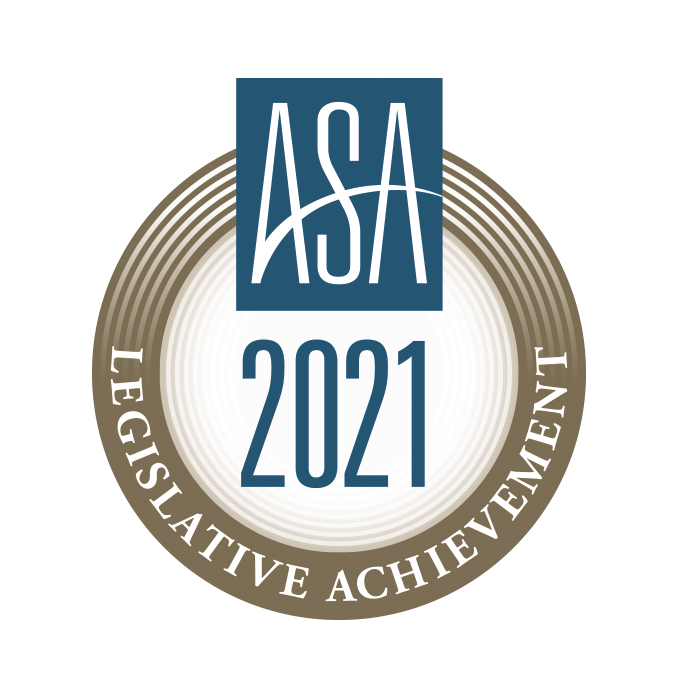 ASA 2021 Legislative Achievement Award