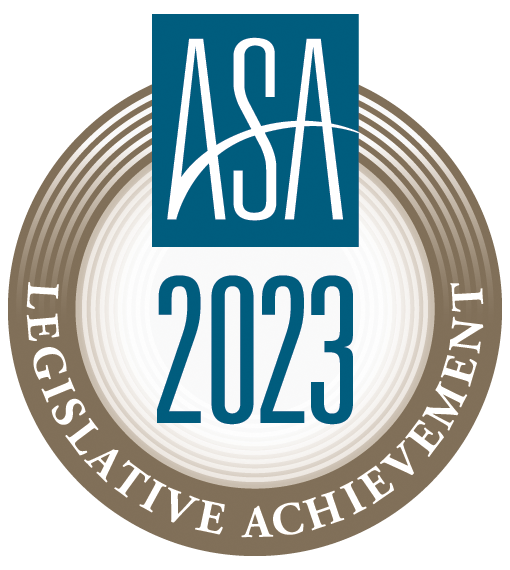 ASA 2023 Legislative Achievement Award
